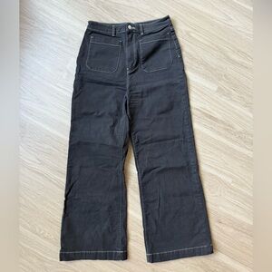 ROLLA'S - SAILOR JEAN IN ESPRESSO Size 31 // High-Rise Wide-Leg Jeans